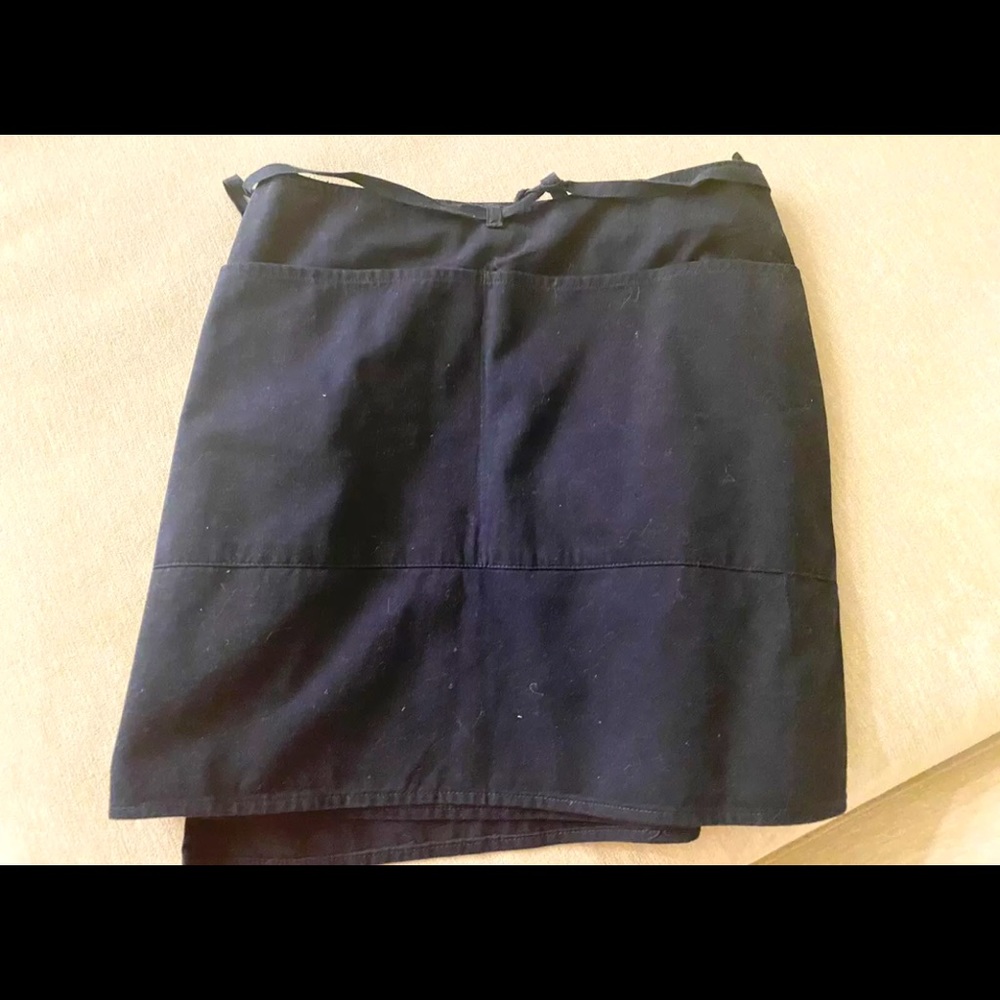 Ralph Lauren 100% Cotton Navy Blue Pencil Skirt M